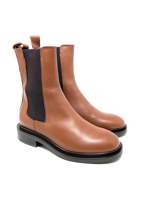 Chelsea Boots mit elastischem Einsatz IL LACCIO | JULYA113VITELLOTABACCO